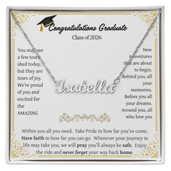 Show Your Love With A Gift That She Will Wear EVERYDAY! - A Personalized Name Necklace