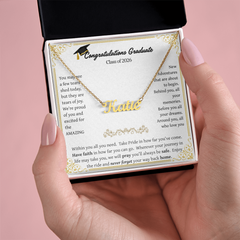 Show Your Love With A Gift That She Will Wear EVERYDAY! - A Personalized Name Necklace