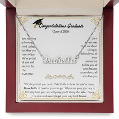 Show Your Love With A Gift That She Will Wear EVERYDAY! - A Personalized Name Necklace