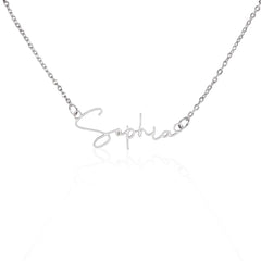 The necklace she'll never take off - because it carries your heart!