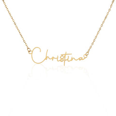 The necklace she'll never take off - because it carries your heart!
