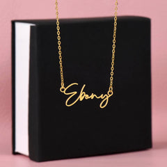 The necklace she'll never take off - because it carries your heart!