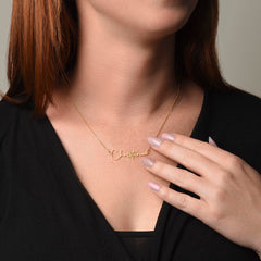 The necklace she'll never take off - because it carries your heart!