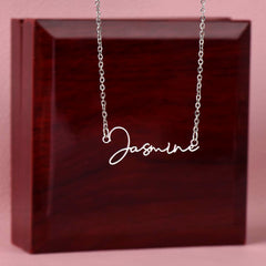 The necklace she'll never take off - because it carries your heart!