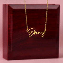 The necklace she'll never take off - because it carries your heart!
