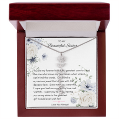For The Prettiest Rose in the Garden!  The Flower Bloom Necklace