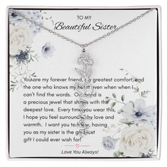 For The Prettiest Rose in the Garden!  The Flower Bloom Necklace