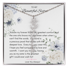 For The Prettiest Rose in the Garden!  The Flower Bloom Necklace