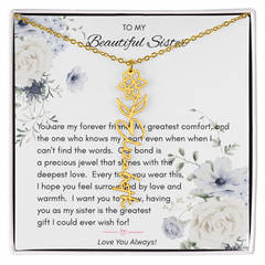 For The Prettiest Rose in the Garden!  The Flower Bloom Necklace