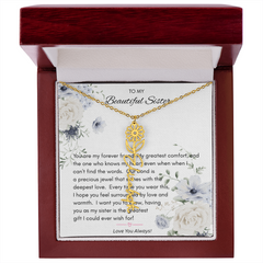 For The Prettiest Rose in the Garden!  The Flower Bloom Necklace