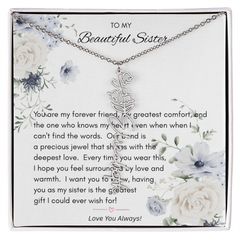 For The Prettiest Rose in the Garden!  The Flower Bloom Necklace