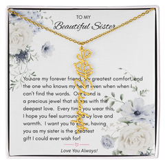For The Prettiest Rose in the Garden!  The Flower Bloom Necklace