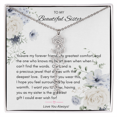 For The Prettiest Rose in the Garden!  The Flower Bloom Necklace