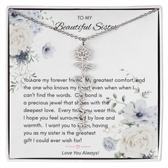 For The Prettiest Rose in the Garden!  The Flower Bloom Necklace