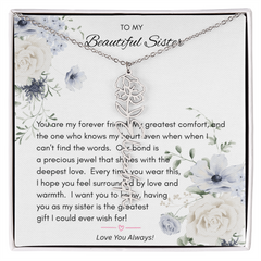 For The Prettiest Rose in the Garden!  The Flower Bloom Necklace