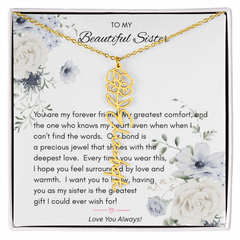 For The Prettiest Rose in the Garden!  The Flower Bloom Necklace