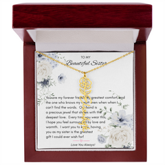 For The Prettiest Rose in the Garden!  The Flower Bloom Necklace