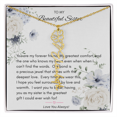 For The Prettiest Rose in the Garden!  The Flower Bloom Necklace