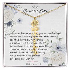 For The Prettiest Rose in the Garden!  The Flower Bloom Necklace