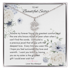For The Prettiest Rose in the Garden!  The Flower Bloom Necklace