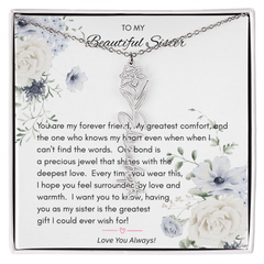 For The Prettiest Rose in the Garden!  The Flower Bloom Necklace