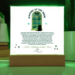 Memorial for Your Beloved Kitty - Waiting At The Door