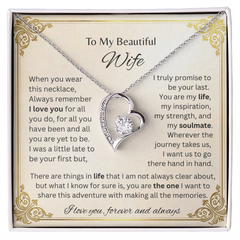 This Made Her Cry!  This is the Forever Love Necklace