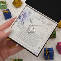 Forever Love Necklace - Share this Stunning Necklace as a reminder that she is Forever in your Heart!