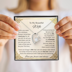 This Made Her Cry!  This is the Forever Love Necklace