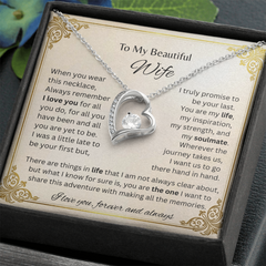 This Made Her Cry!  This is the Forever Love Necklace