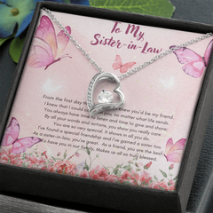 She's Like A Best Friend!  Your Sister-in-Law will CHERISH the "Forever Love Necklace"