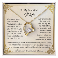 This Made Her Cry!  This is the Forever Love Necklace