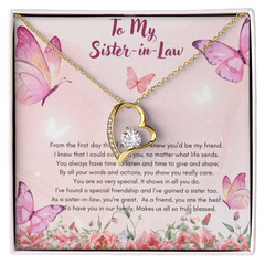 She's Like A Best Friend!  Your Sister-in-Law will CHERISH the "Forever Love Necklace"