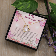 She's Like A Best Friend!  Your Sister-in-Law will CHERISH the "Forever Love Necklace"