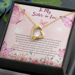 She's Like A Best Friend!  Your Sister-in-Law will CHERISH the "Forever Love Necklace"