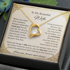 This Made Her Cry!  This is the Forever Love Necklace