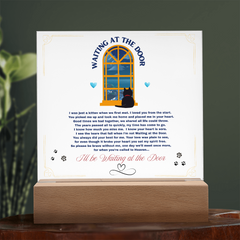 Memorial for Your Beloved Kitty - Waiting At The Door