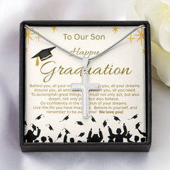 Celebrate His Graduation - The Artisan Cross Necklace --A Beautiful Gift with Eternal Meaning