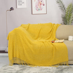 Nordic Knit Sofa Blanket