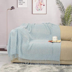 Nordic Knit Sofa Blanket