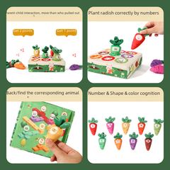 Carrots In The Garden - A Fun Carrot Pulling Game for Little Hands