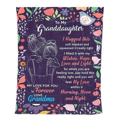 Personalized Flannel Throw Blanket