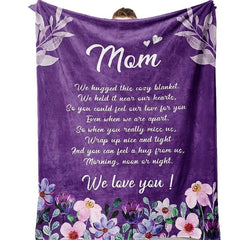 Personalized Flannel Throw Blanket