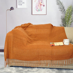 Nordic Knit Sofa Blanket