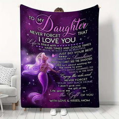 Personalized Flannel Throw Blanket