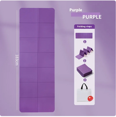 Compact Multi-Use Fitness Mat