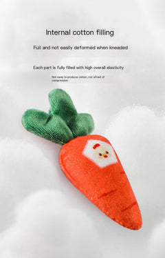 Early Educational Plush Carrot Pulling Toy for Baby