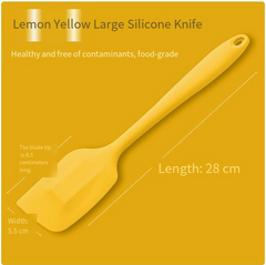 Colorful!  Brighten Up Your Baking! - Translucent Silicone Spatula