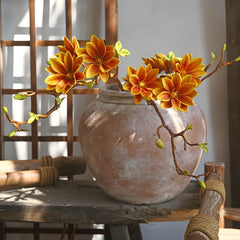Elegant Magnolia Faux Flowers for Home Decor