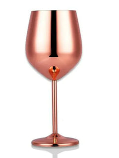 Premium Stainless Steel Wine Glass – Durable, Unbreakable Drinkware for Home & Outdoor Entertaining